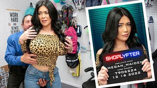 Shoplyfter - Brunette Teen Shoplifter Megan Maiden Fucked Hard By Mall Cop